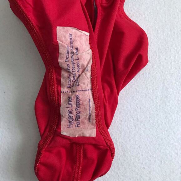 La Blanca NWT Red Bikini Swim Bottom Women 14 - Picture 6 of 10